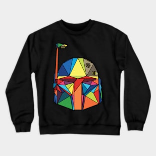 Boba Fett x Mandalorian Geometric Crewneck Sweatshirt